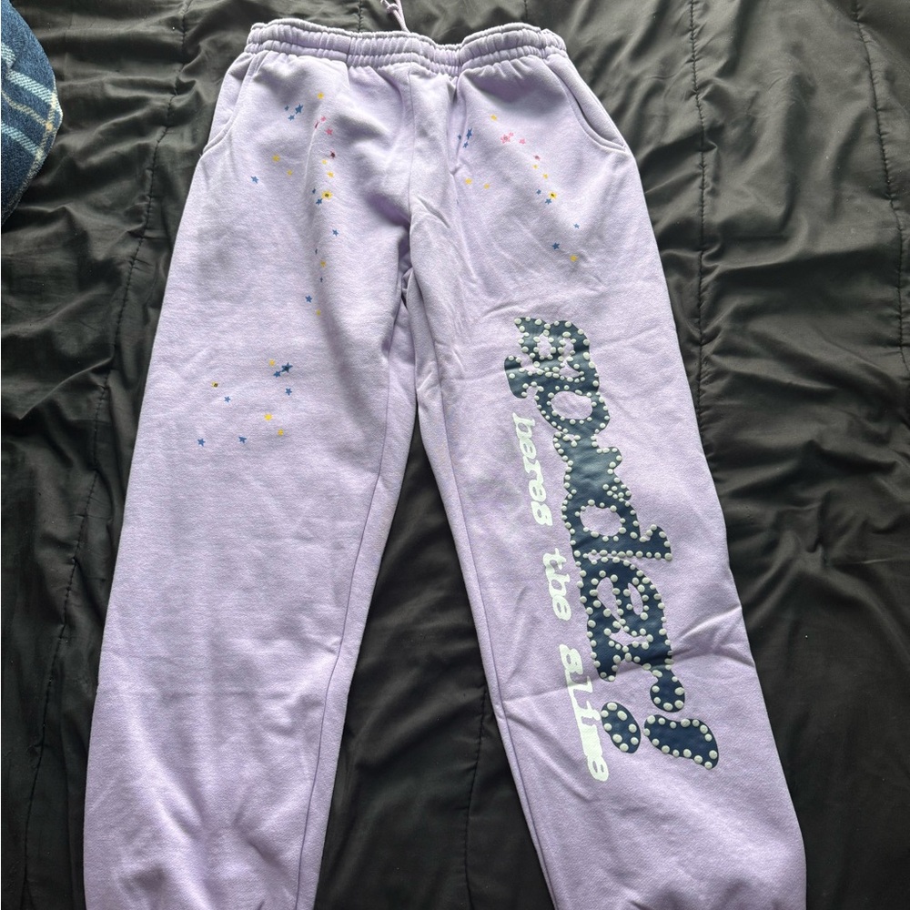 Acai Sp5der Sweatpants Size Large